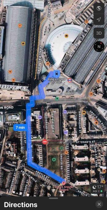 לונדון Sandfield Private Rooms In King'S Cross St Pancras מראה חיצוני תמונה